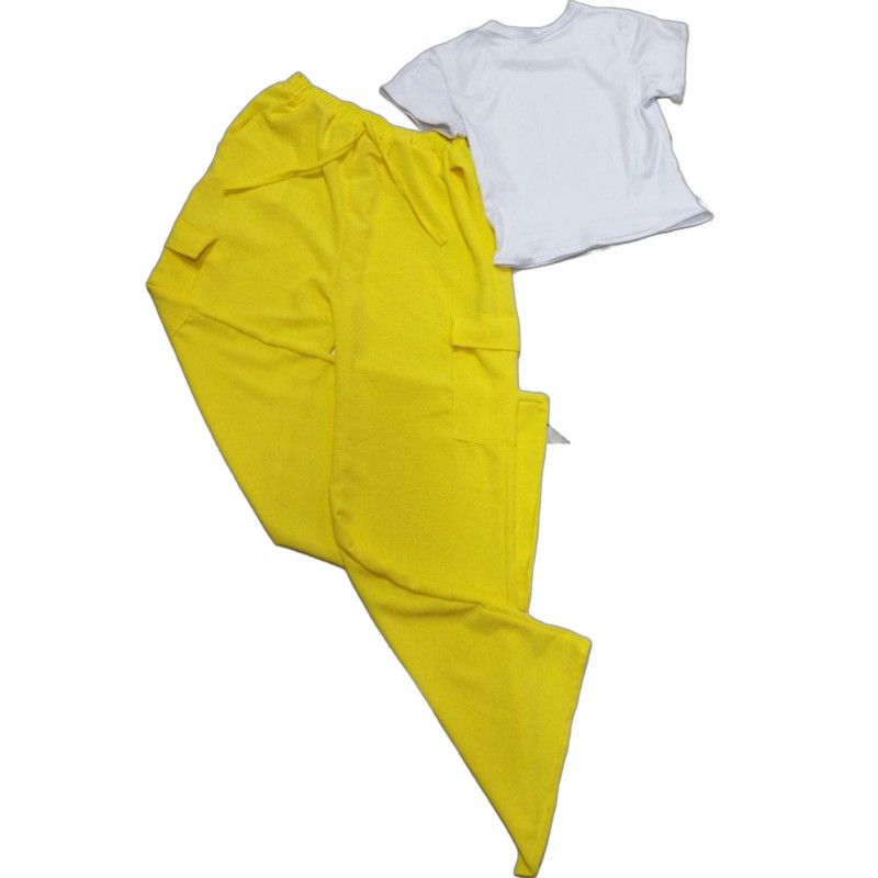 Conjunto Pantalon cey cargo y playera